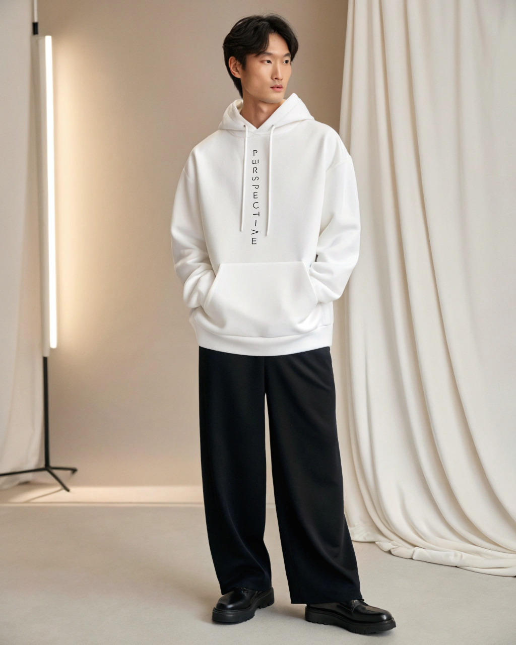 Skyline "Perspective" Minimal Streetwear Hoodie